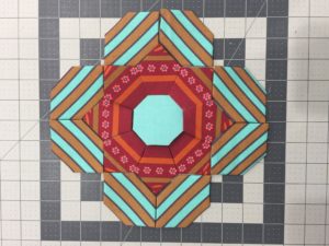 Handstitched step 2