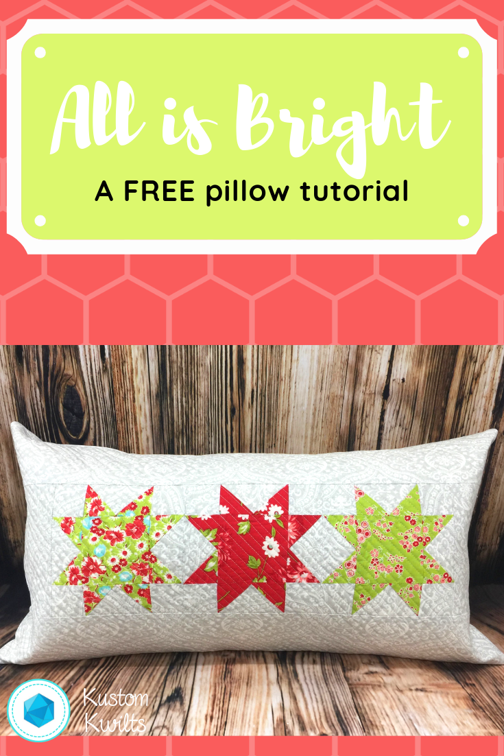 All is bright pillow